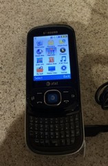 Samsung Strive Clear SGH-A687 Phone AT&T Bundle Looks Barely Used Works