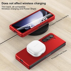 For Samsung Galaxy Z Fold 5 Case,with Front Built-in Screen Protector Ultra Thin