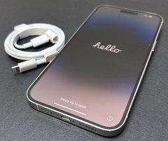 Apple iPhone 14 Pro Max A16 Bionic Chip 256GB Silver AT&T MQ8U3LL/A