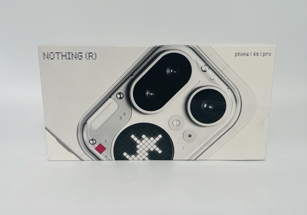 Nothing Phone (4a) Pro Silver – 256GB – 12GB RAM Unlocked Global Version SEALED