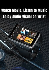 2.88″ Larger Screen 4G Smart Watch Android 11 Dual Camera WIFI GPS SIM Support