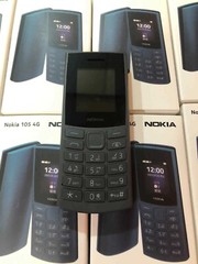 Original New Nokia 105 4G Dual SIM 1.8inch 1020mAh Flashlight Games FM Radio