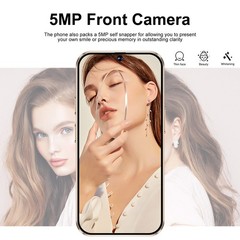 S25 Mini Unlocked Cell Phone 5G Smartphone 32GB Android 13 Dual SIM Cheap Mobile