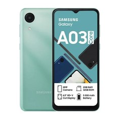 Samsung Galaxy A03 Core 4G LTE Blue – 2GB RAM – 32GB ROM – Unlocked – NEW