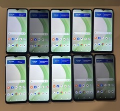 LOT OF 9 – BLU View 5 B160V 64GB TracFone Only Smartphone – New