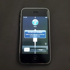 iPhone A1241 3GS 8GB Black No SIM Card Locked Used