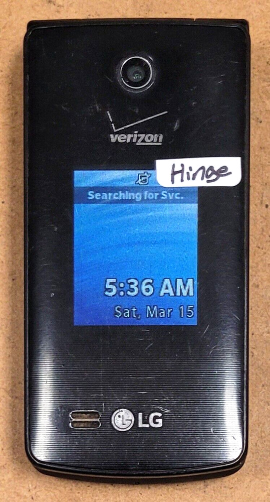 LG Terra VN210 – Gray and Black ( Verizon ) Rare Cellular Flip Phone – READ
