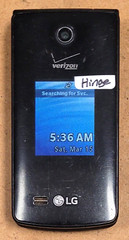 LG Terra VN210 – Gray and Black ( Verizon ) Rare Cellular Flip Phone – READ
