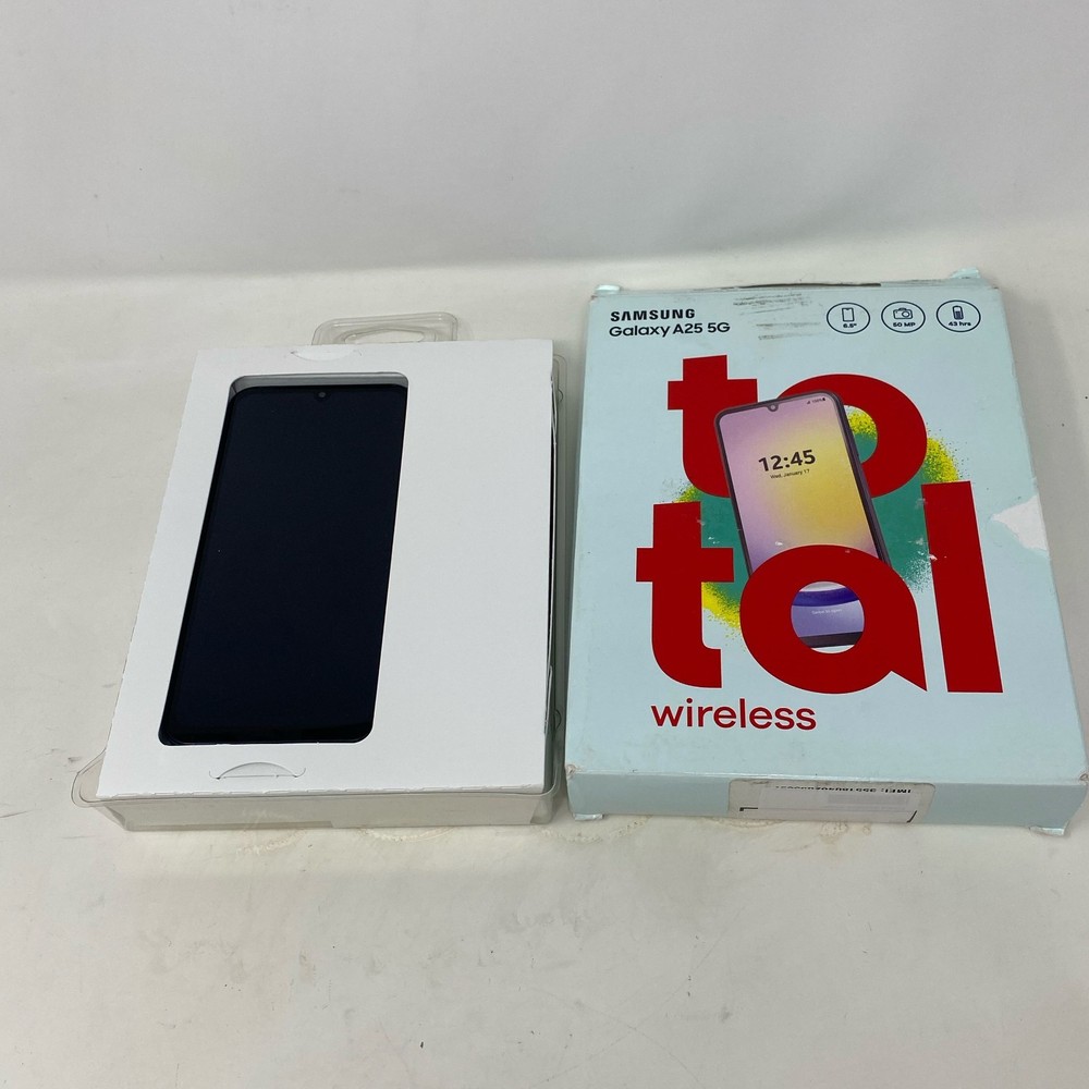 Samsung Galaxy A25 5G 128GB 6GB Black (Total Wireless) Smartphone