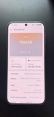 OPPO Find X8 512GB 16GB RAM Silver 6.59in 50MP MediaTek Dimensity 9400