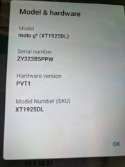 Moto G6 XT1925 – Black – 32GB Factory Reset Bad Backplate