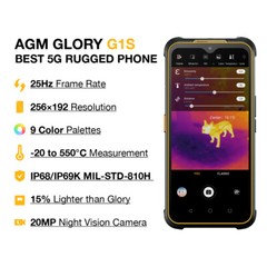 AGM G1S 5G Outdoor Rugged Smartphone 8GB+128GB Thermal Imaging Camera T-mobile