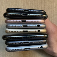 Lot of Untested iPhones – Mixed Models – Sold As-Is for Parts or Repair