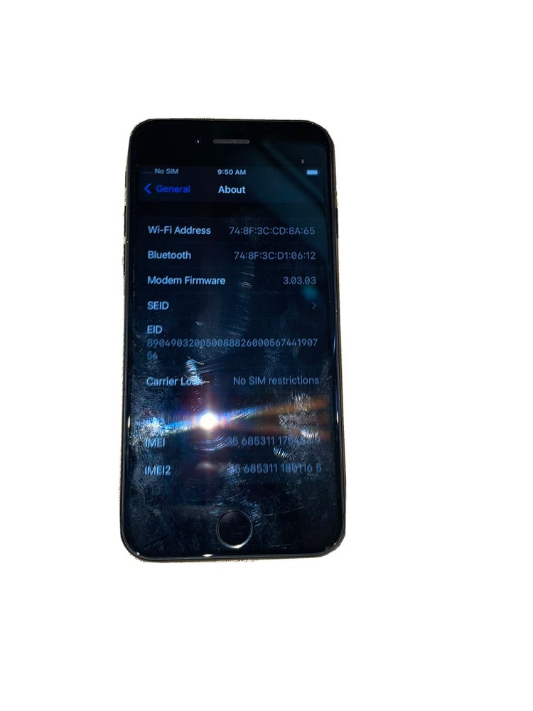 Apple iPhone 12 – 64GB – Black (Unlocked) A2172 (CDMA + GSM)