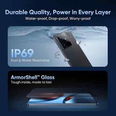 realme GT 7 Factory Unlocked-Dual SIM-Global Version-12GB RAM 256GB ROM-Black
