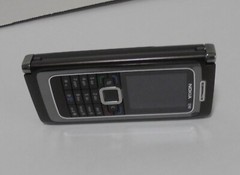 Nokia E90 Slide Cell Phone 3G Bluetooth GPS NoteBook Camera Battery Untested