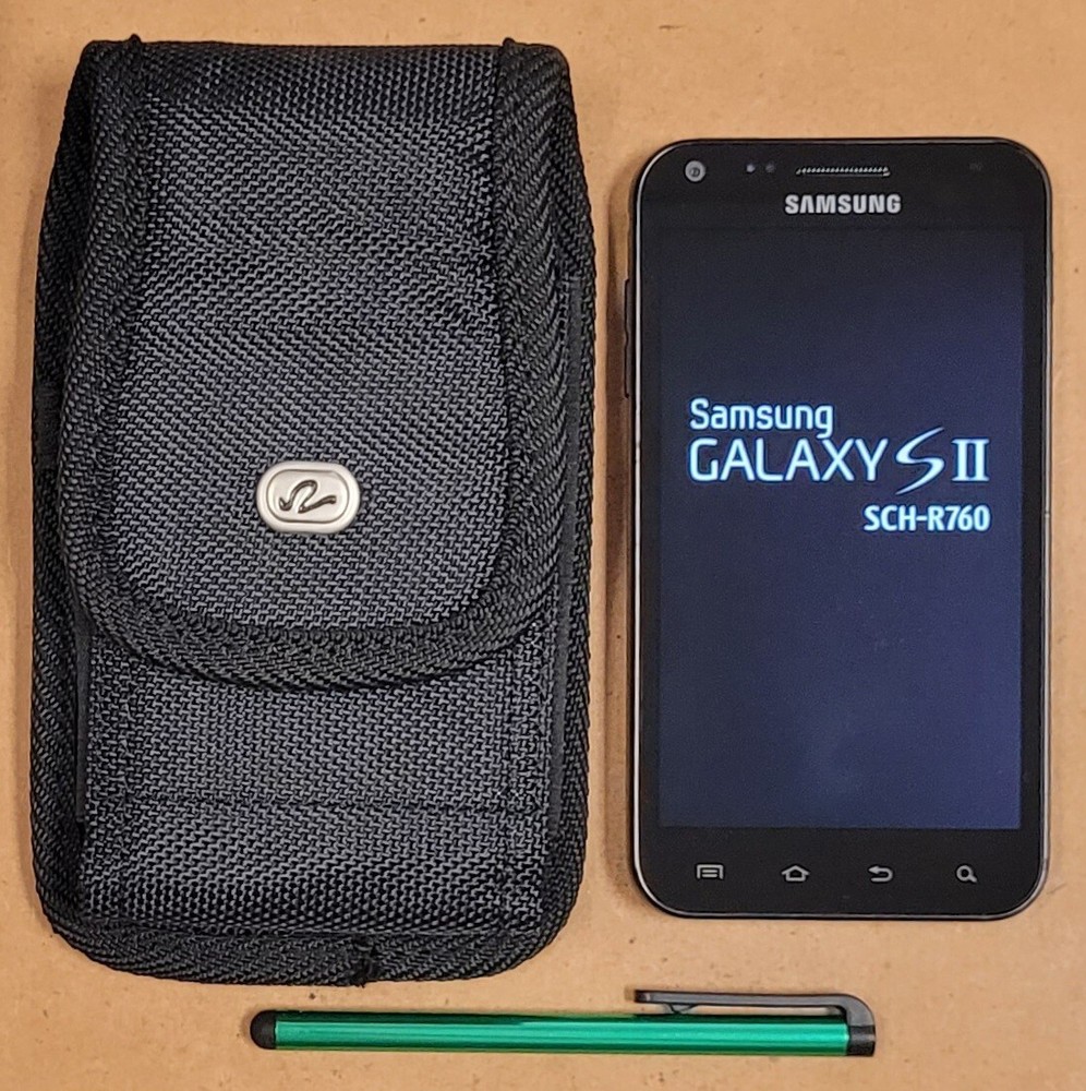 Samsung Galaxy S2 II SCH-R760 – Black (U.S. Cellular) Very Rare CDMA Smartphone