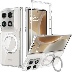 Motorola Razr Fold 2026 Case, Anti-Yellowing Shockproof Phone Cover with Stand