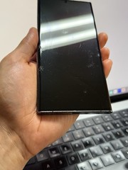 Samsung Galaxy S22 Ultra 512GB Unlocked Black (Cracked) #24614
