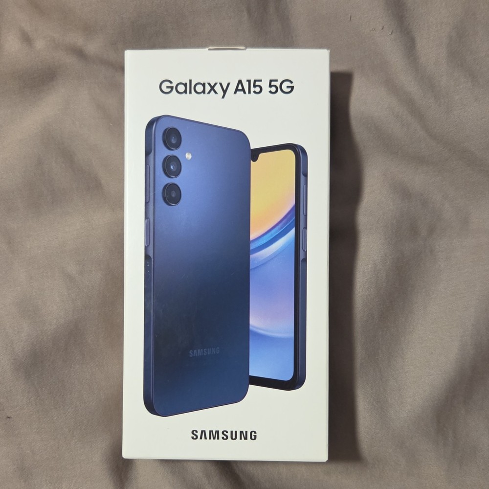 Samsung Galaxy A15 5G 128GB Blue Black Smartphone (SM-A156U)