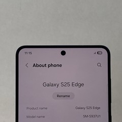 Samsung Galaxy S25 Edge 256GB 6.7″ US Version Fully Unlocked SM-S937U1