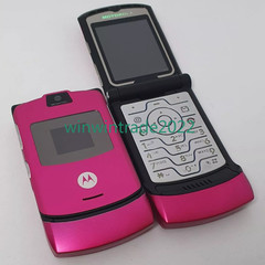 Original Motorola RAZR V3 MP4 Unlocked GSM 850/900/1800/1900 Flip Mobile Phone