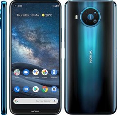 Blue Nokia 8.3 5G 64GB 64MP Unlocked DUAL SIM Global Smartphone GOOD B+ US