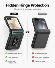 Case & Built-in Screen Protector for Motorola Razr 2026/2025/2024 with Hinge Pro