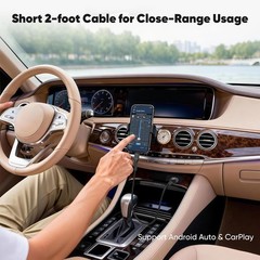 USB C to USB C Cable 2ft 2 Pack, Short 60W Fast Charging & 480Mbps Data Transfer
