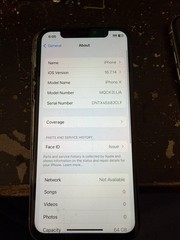 Apple iPhone X – 64GB – Space Gray (Unlocked) LOGIC BOARD ONLY