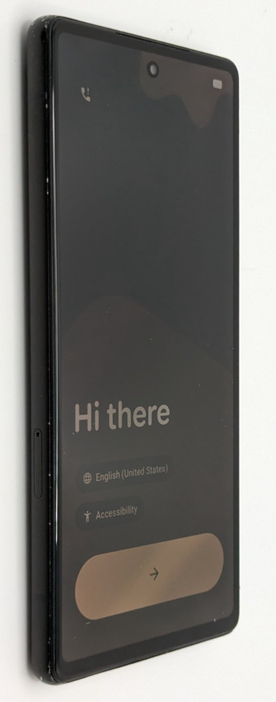 Google Pixel 6a Unlocked 128GB Charcoal Android Phone Fair Grade B
