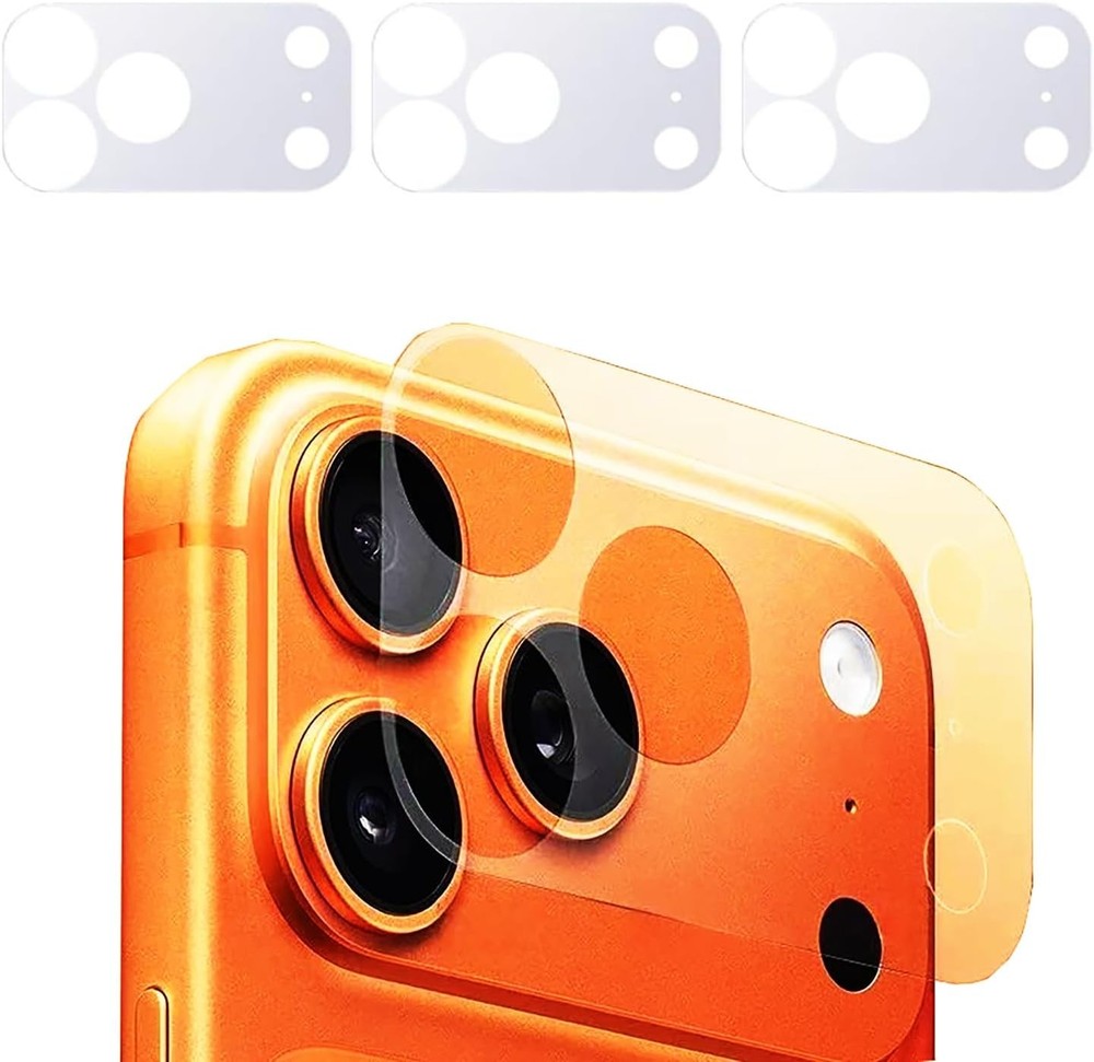 3 Pack Camera Protector Hollow Lens Film Clear Glossy Scratch Resistance Guard