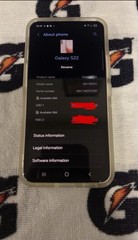 Galaxy S22, AT&T, “A Grade” No Screen Burn-in