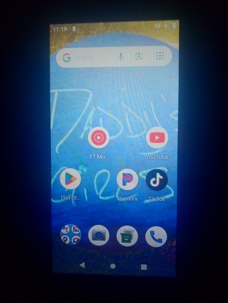 phone with Tik Tok installed
