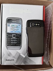 Nokia E71 Nokia E71 Phone Made in Finland, Used Working! Camera Error!