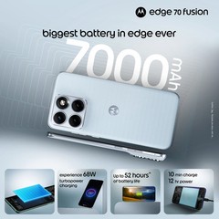 MOTOROLA Edge 70 Fusion (COUNTRY AIR, 8+128GB) Snapdragon® 7s Gen 4 SmartPhone