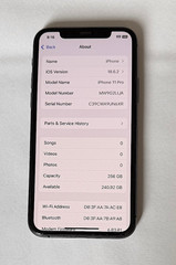 Apple iPhone 11 Pro – 256 GB – Space Gray (Unlocked) A2160 –