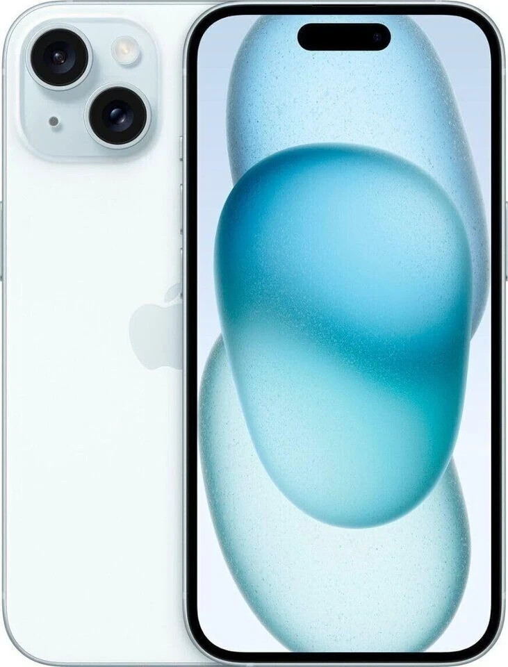 open box Apple iPhone 15+ plus 256gb Blue color Factory Unlocked