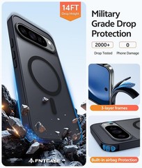 Translucent Matte Military Grade Shockproof Case for Google Pixel 10 Pro XL