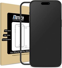 Matte Glass Screen Protector for iPhone 14 Pro Max 6.7 Inch Anti-Glare & Case Fr