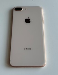 Apple iPhone 8 Plus 64GB Gold (Unlocked) CRACKED SCREEN GLASS + REAR
