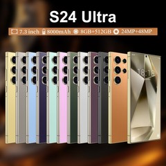 S24 Ultra Smartphone Android Factory Unlocked 7.3″ HD 8+512GB 8000mAh Dual SIM