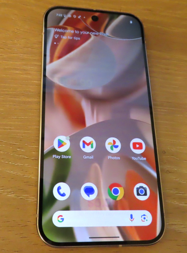 Google Pixel 9 PRO 128GB (VERIZON ONLY) mint used – MEDIUM BURN