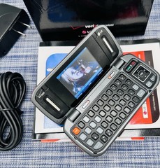 LG enV VX9900 – Orange & Gray ( Verizon ) Flip Keyboard Phone W/Box – Rare Find
