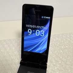 SH-02L BLACK SHARP AQUOS KEITAI 2 JAPAN ANDROID FLIP PHONE UNLOCKED