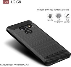 For LG G8 ThinQ Case Flexible Soft TPU Slim Light Rugged Cover Bumper Hard Blue