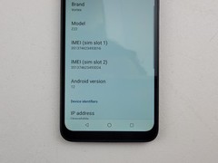 VORTEX Z22 – 32GB – Black (CARRIER UNKNOWN) Dual SIM Smartphone – H6816