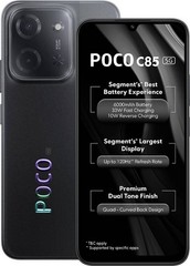 POCO C85 (Black, 128 GB 6GB RAM) Dimensity 6300 Processor Global Version.