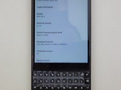 BlackBerry Key2 (BBF100-2) 64GB – Black (GSM Unlocked) – SMALL ISSUE – J2080