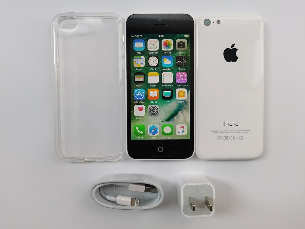100% Good working Apple iPhone 5c 8/16/32GB White Unlocked Smartphone